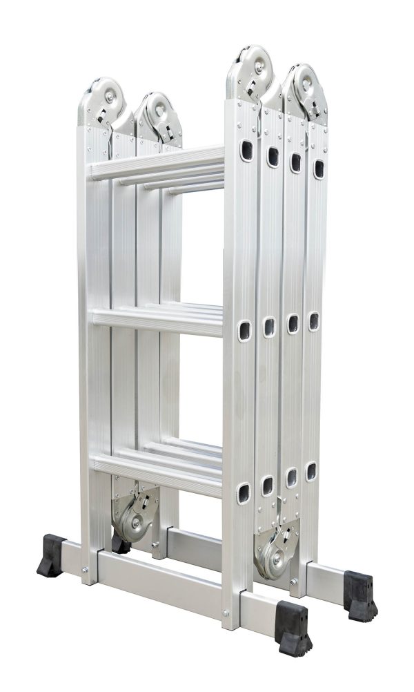 G21 GA-SZ-4x3-3,7M többfunkciós ALUMINIUM létra + dobogó - Image 4