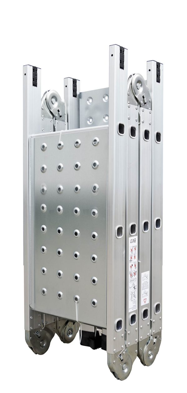 G21 GA-SZ-4x3-3,7M többfunkciós ALUMINIUM létra + dobogó - Image 5