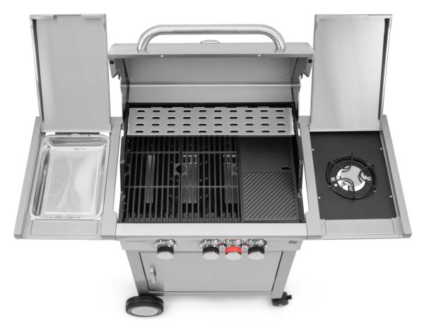 G21 California BBQ Premium line gázgrill, 4 égőfej + ajándék nyomáscsökkentő - Image 6