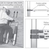 G21 GA-TZ9-2,6M teleszkópos létra, alumínium - Image 4