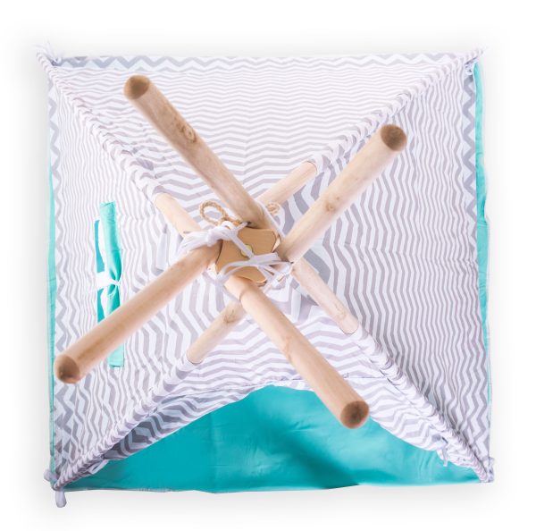 G21 játék - Teepee sátor Tó királyság, türzkizkék - Image 2