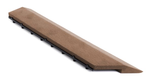 G21 Cseresznye átvezető profil a WPC burkolócsempékhez, 38,5 x 7,5 cm sarok (bal) - Image 3