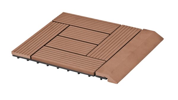 G21 Cseresznye átvezető profil a WPC burkolócsempékhez, 30 x 7,5 cm egyenes - Image 4