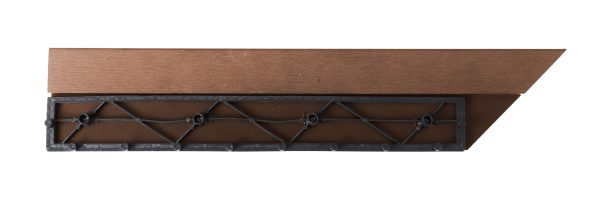 G21 Cseresznye átvezető profil a WPC burkolócsempékhez, 38,5 x 7,5 cm sarok (jobb) - Image 4