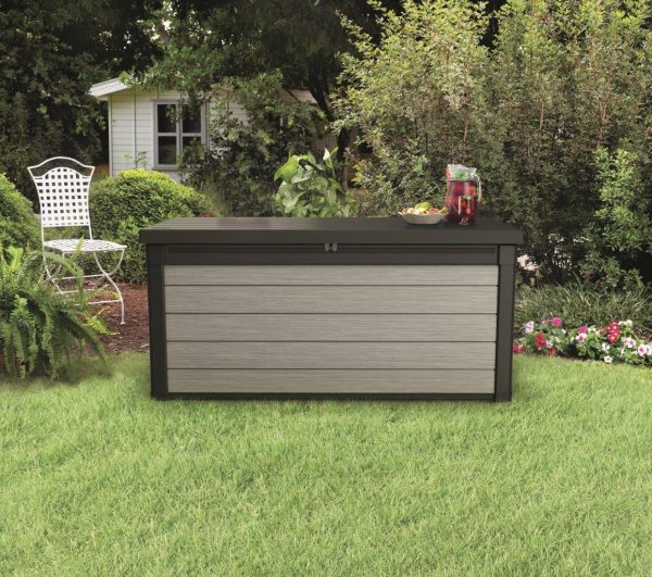 Keter Denali DuoTech 570L kerti box szürke-barna - Image 2