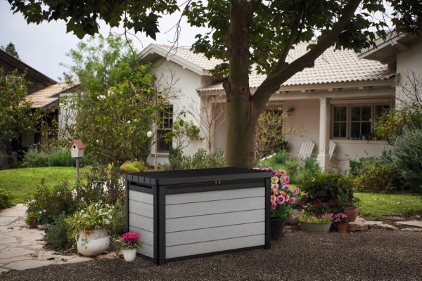 Keter Denali DuoTech 380L kerti box szürke - Image 2