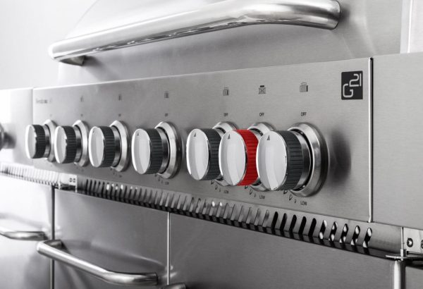 G21 Nevada BBQ konyha Premium Line gázgrill, 8 égőfej + ajándék nyomáscsökkentő - Image 6
