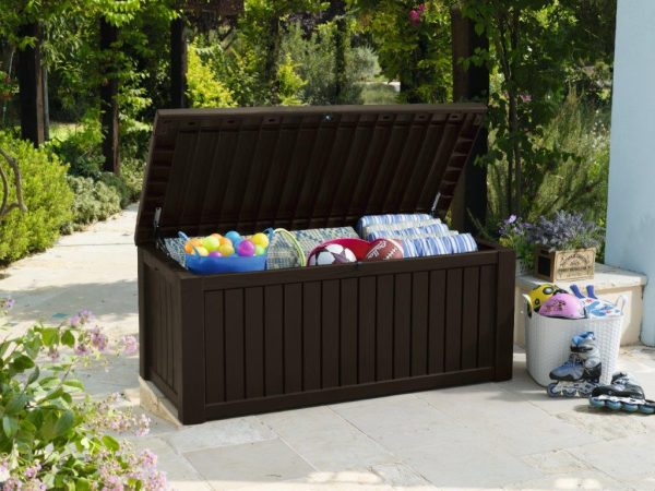 Kerti box Keter Rockwood 570 L barna - Image 2