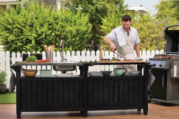 Keter UNITY Chef 415 L grafit grillasztal - Image 2