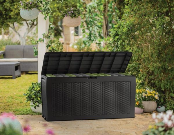 Keter Samoa Rattan Box 270L grafit - Image 3