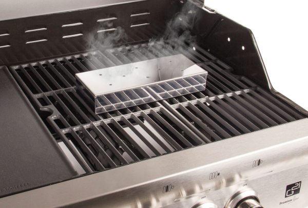 G21 grillező eszköz - füstölő doboz, rozsdamentes acél - Image 9