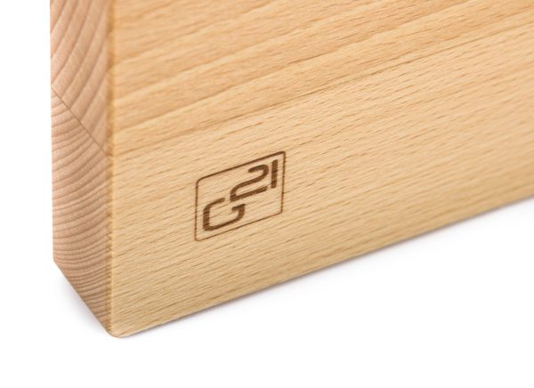 G21 vágódeszka, bükk, 350 x 250 x 25 mm - Image 4