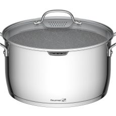 G21 Gourmet Miracle 28 cm átmérőjű főzőedény, rozsdamentes acél/greblon