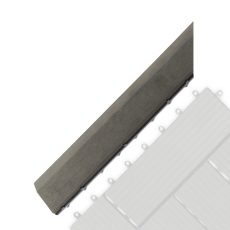 G21 Incana átvezető profil a WPC burkolócsempékhez, 38,5 x 7,5 cm sarok (bal)