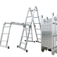 G21 GA-SZ-4x3-3,7M többfunkciós ALUMINIUM létra + dobogó