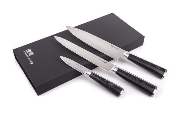 Késkészlet G21 Gourmet Premium 3 db bambusz késtartóban + csiszolókő - Image 6