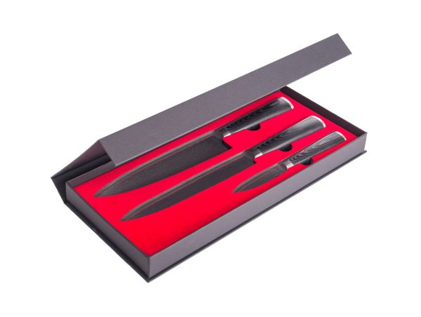 Késkészlet G21 Gourmet Premium 3 db bambusz késtartóban + csiszolókő - Image 7