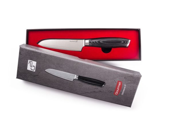 G21 Gourmet Damascus Santoku kés, 13 cm - Image 3