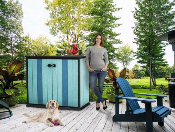 Keter Patio Store kerti box, szürke és fekete - Image 2