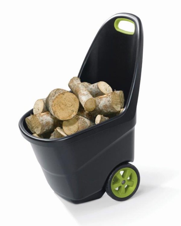 Keter Easy Go XL 62 L kerti kocsi, szürke/zöld - Image 4