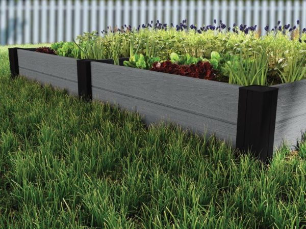Keter Vista Modular Garden Bed magaságyás, kettős csomagolás, szürke - Image 3