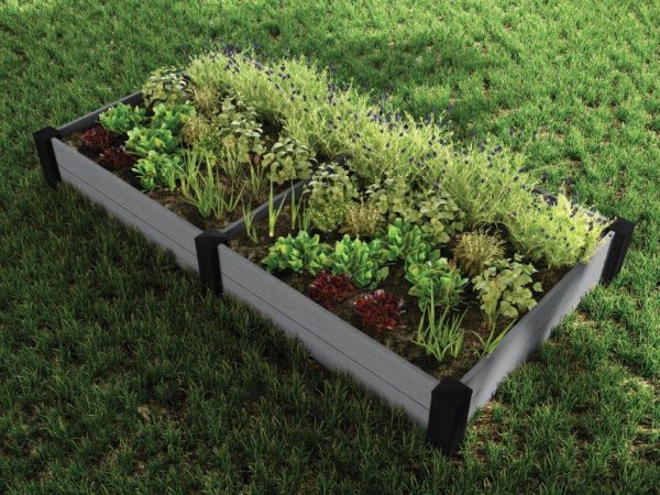Keter Vista Modular Garden Bed magaságyás, kettős csomagolás, szürke - Image 4