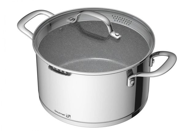 G21 Gourmet Miracle edénykészlet, egy fazékkal több, 11 darabos, rozsdamentes acél/greblon - Image 4