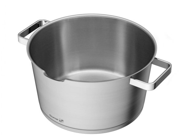G21 Gourmet Magic edénykészlet szűrővel, 4 darabos, rozsdamentes acél - Image 2