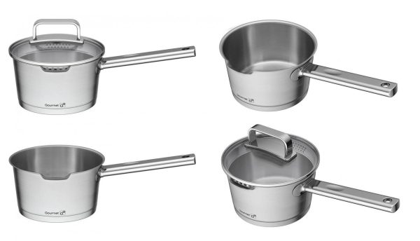 G21 Gourmet Magic edénykészlet szűrővel, 13 darabos, rozsdamentes acél - Image 2