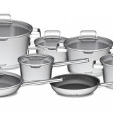 G21 Gourmet Magic edénykészlet szűrővel, 13 darabos, rozsdamentes acél