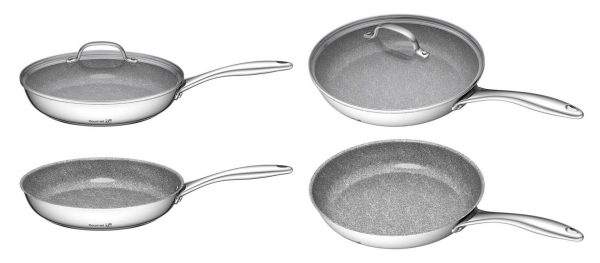 G21 Gourmet Miracle edénykészlet szűrővel, 4 darabos, rozsdamentes acél/greblon - Image 8