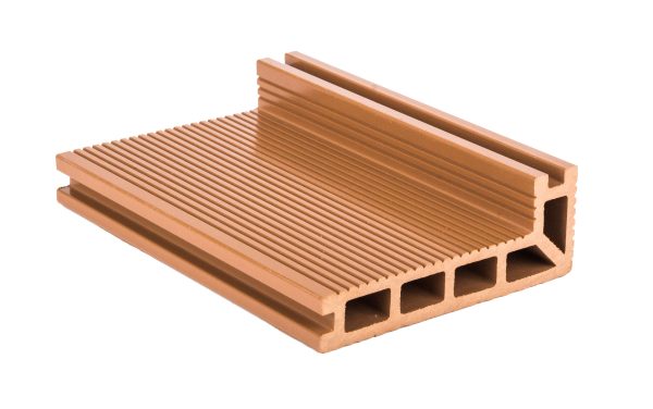 G21 elzáró kültéri burkolólap, 2,5 x 14 x 400 cm, Light Wood, WPC - Image 2