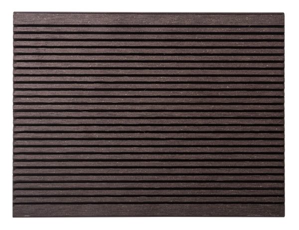 G21 kültéri burkolólap, 2,5 x 14,8 x 300 cm, Dark Wood, WPC - Image 5