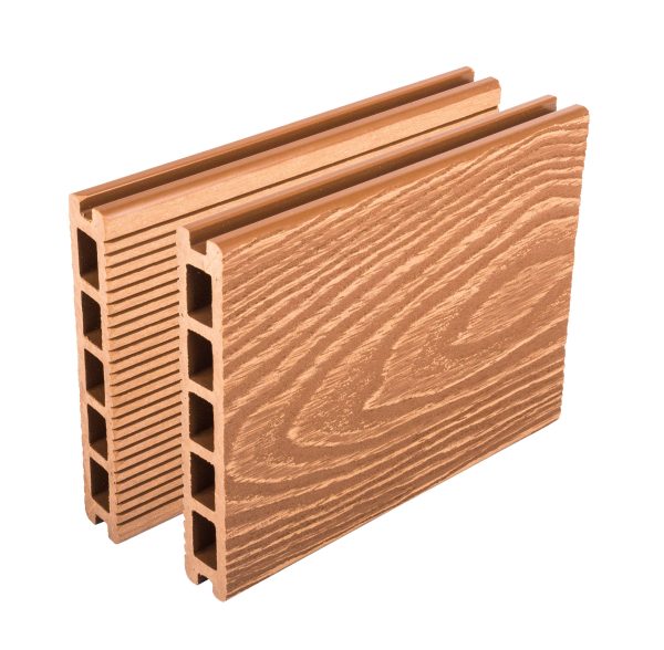 G21 kültéri burkolólap 2,5 x 14,8 x 400 cm, Light Wood, WPC - Image 3