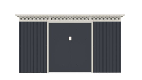 G21 GRAH 700 kerti tároló - 340 x 206 cm, antracit - Image 2