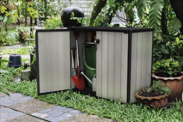 Keter Patio Store kerti box, szürke és fekete - Image 3