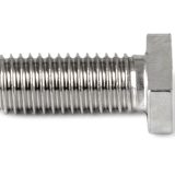 G21 kalapácsfejű csavar, típus 20/12 - M10x25, rozsdamentes acél - Image 3