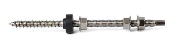 G21 tőcsavaros tetőkampó 10*300 mm, rozsdamentes acél - Image 3