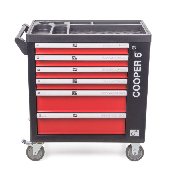 G21 Cooper 6 műhelykocsi, fekete-piros - Image 2