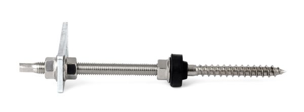 G21 tetőcsavar M10, 300 mm-es csavar, hullámos tetőhöz, komplett szett - Image 2