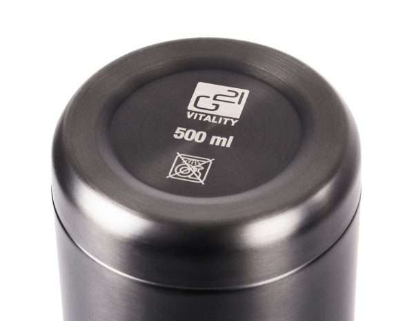 G21 ivópalack, 500 ml, acélszürke - Image 7