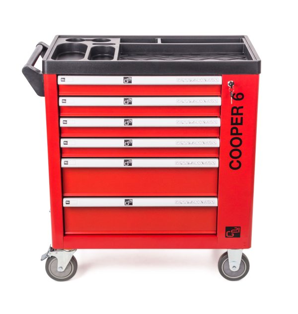 G21 Cooper 6 műhelykocsi, piros - Image 2