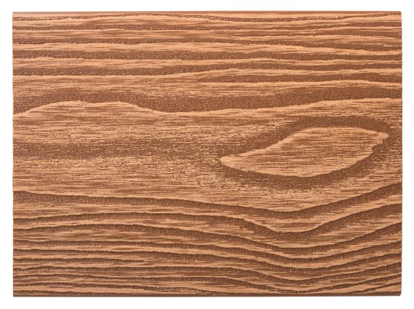 G21 kültéri burkolólap 2,5 x 14,8 x 30 cm, Light Wood kerek lyukakkal, WPC - Image 4
