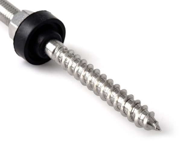 G21 tetőcsavar M10, 250 mm-es csavar, hullámos tetőhöz, komplett szett - Image 3