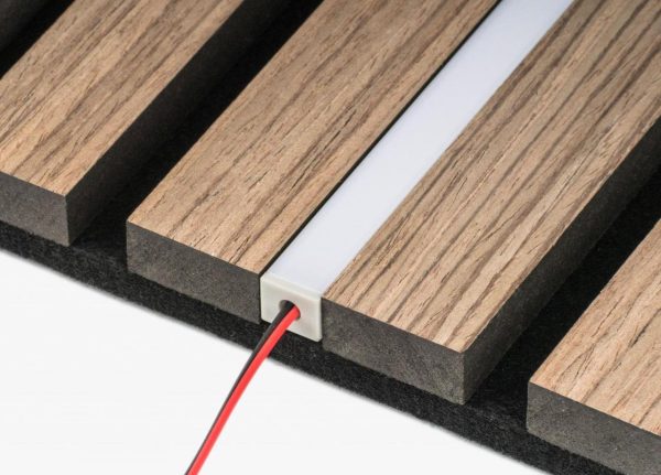 LED világítás G21 akusztikus panelekhez 200 cm, meleg sárga, 24V - Image 7