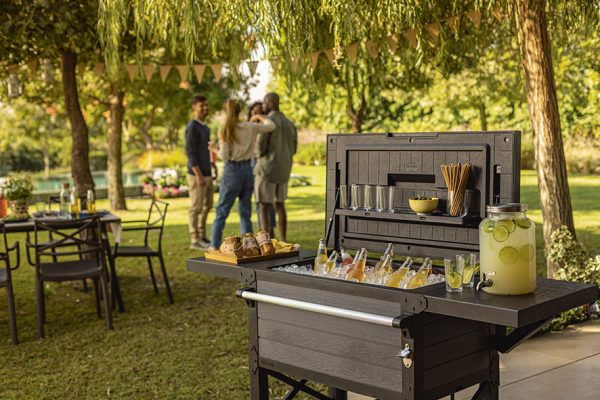 Keter Patio Cooler kerti asztal, szürke - Image 2