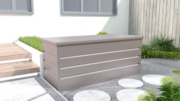 Kerti doboz G21 Denver 770 L, szürke fém - Image 4