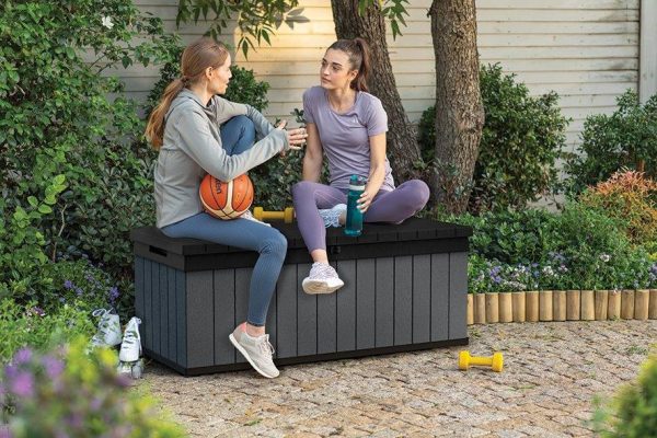 Keter Darwin 380L szürke kerti láda - Image 3