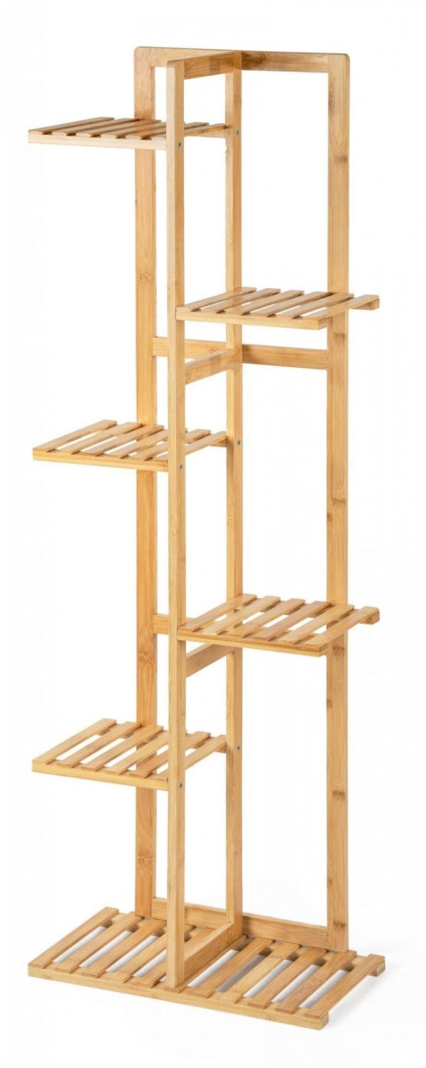 G21 6 szintes növénytartó, bambusz - Image 3