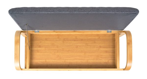 Cipőtartó állvány G21 90 x 33 x 50 cm, bambusz - Image 6